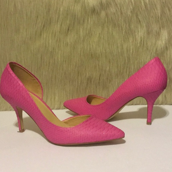 aldo pink pumps